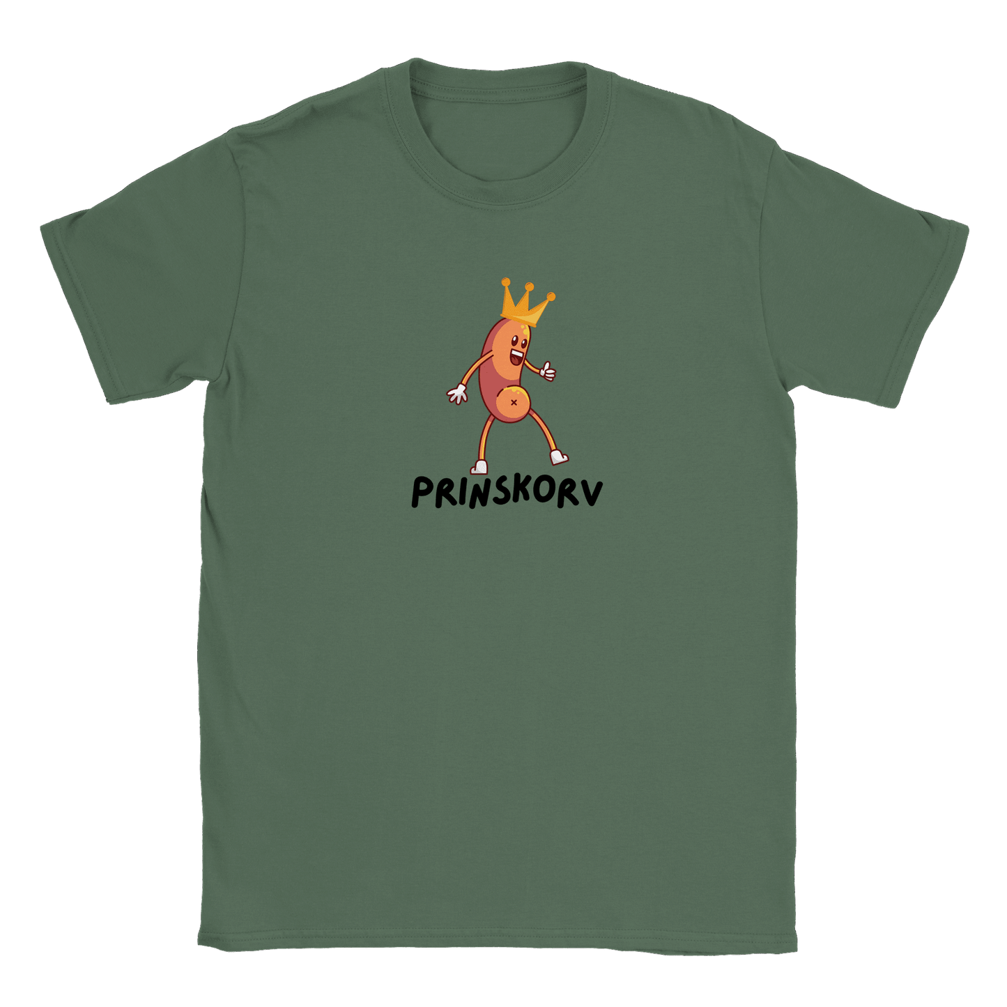 Prinskorv - T-shirt Military Green