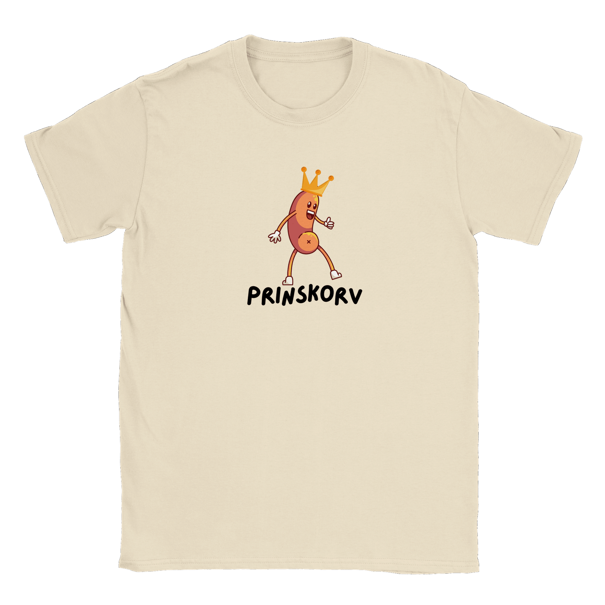 Prinskorv - T-shirt Natural