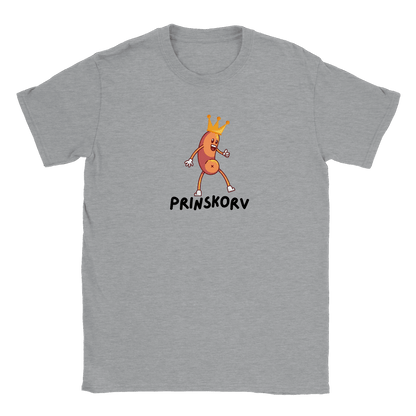 Prinskorv - T-shirt Sports Grey