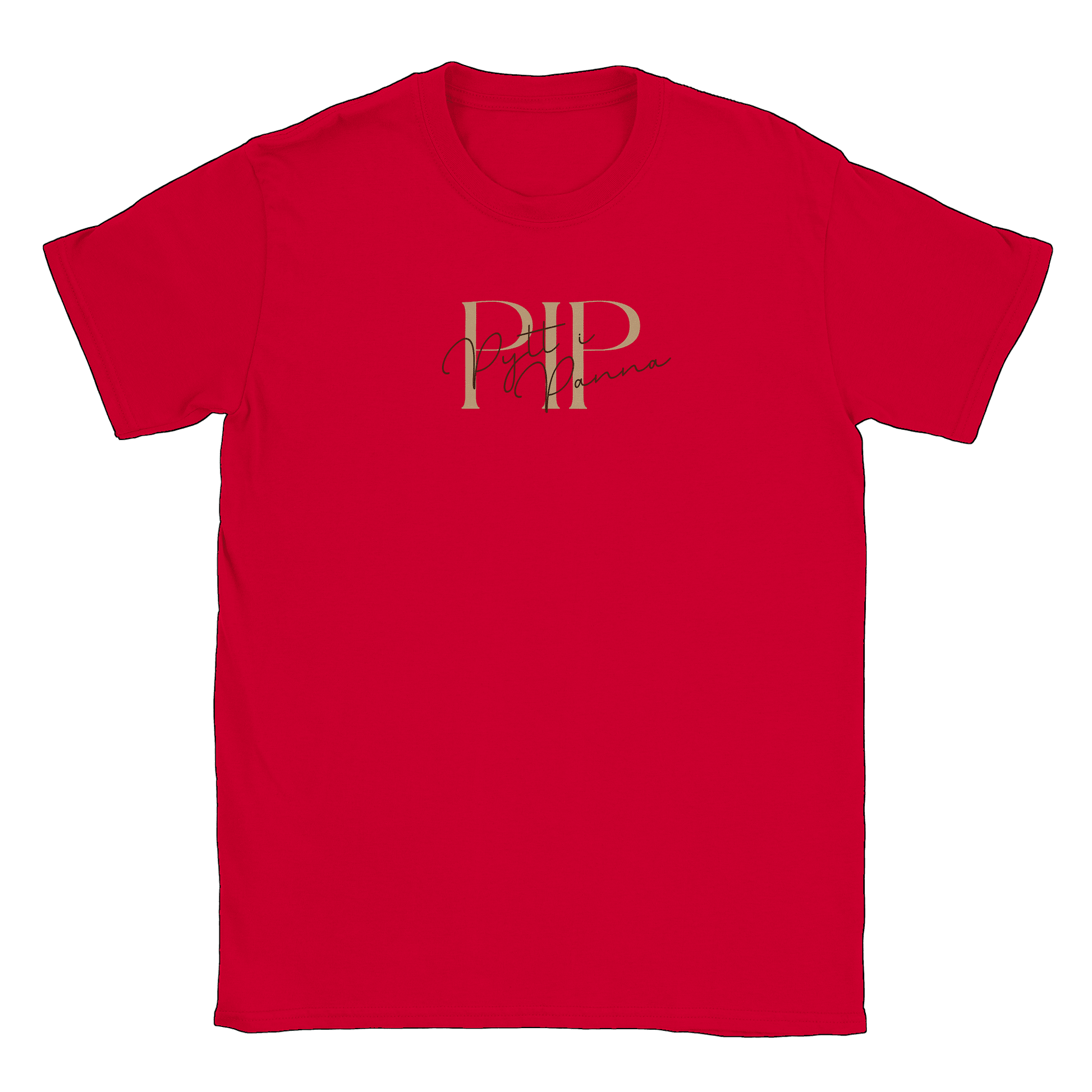 Pytt i Panna - T-shirt Röd