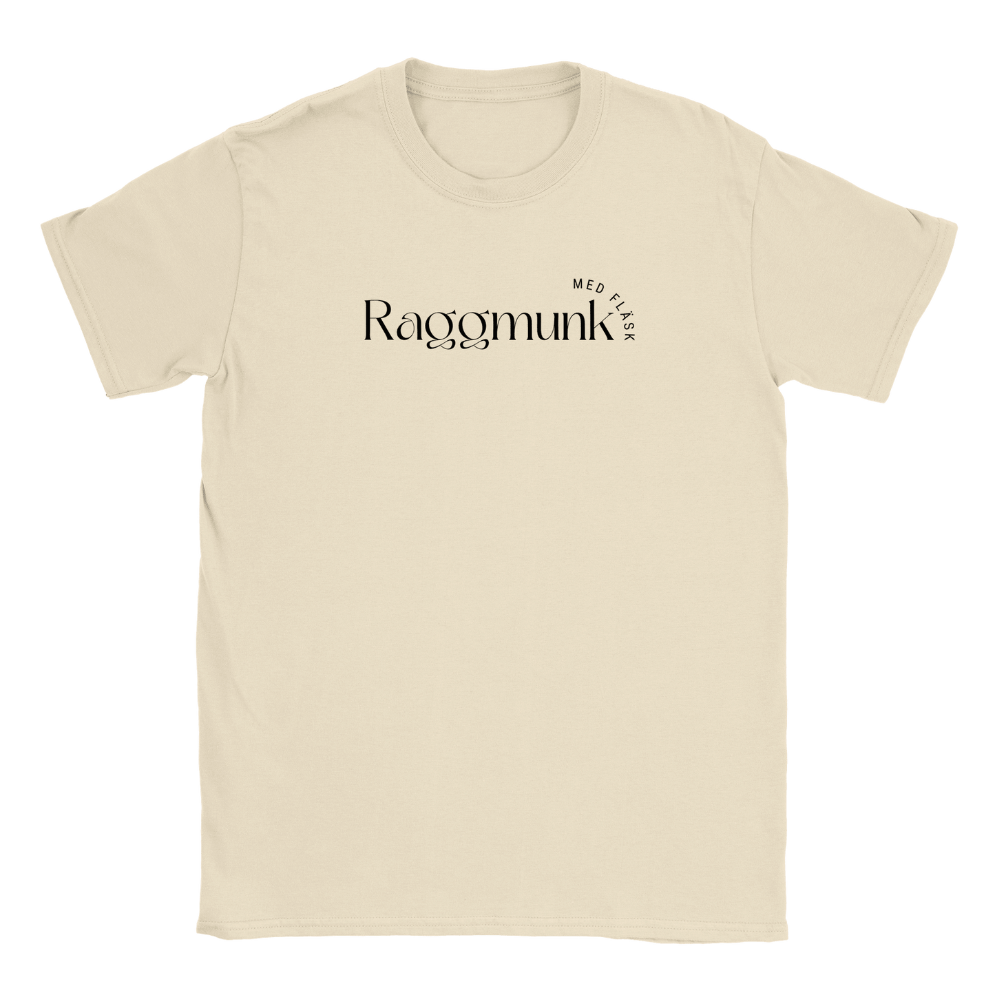 Raggmunk med fläsk - T-shirt Beige