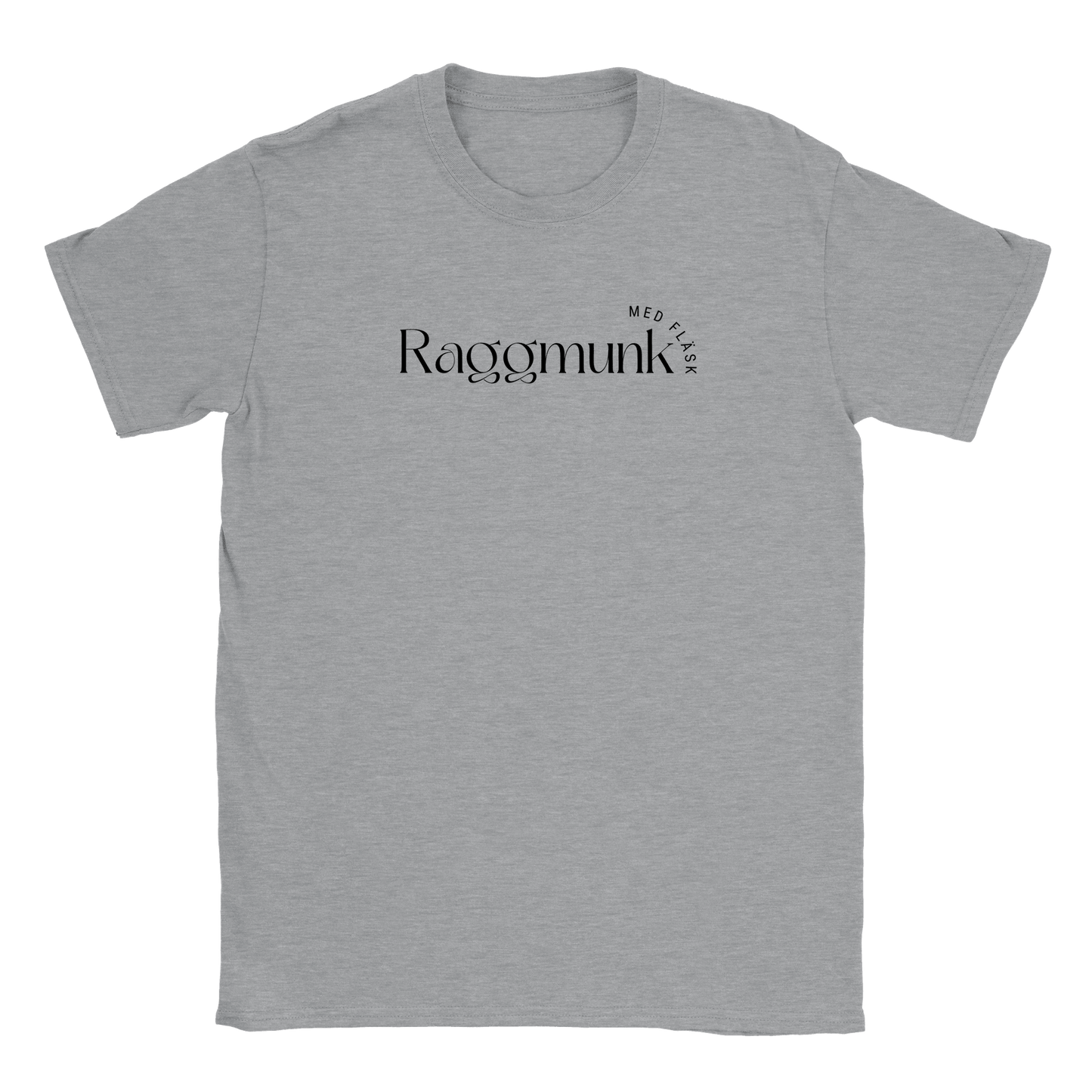 Raggmunk med fläsk - T-shirt Grå