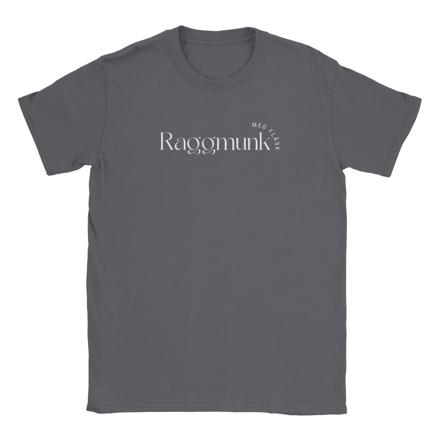 Raggmunk med fläsk - T-shirt Kolgrå