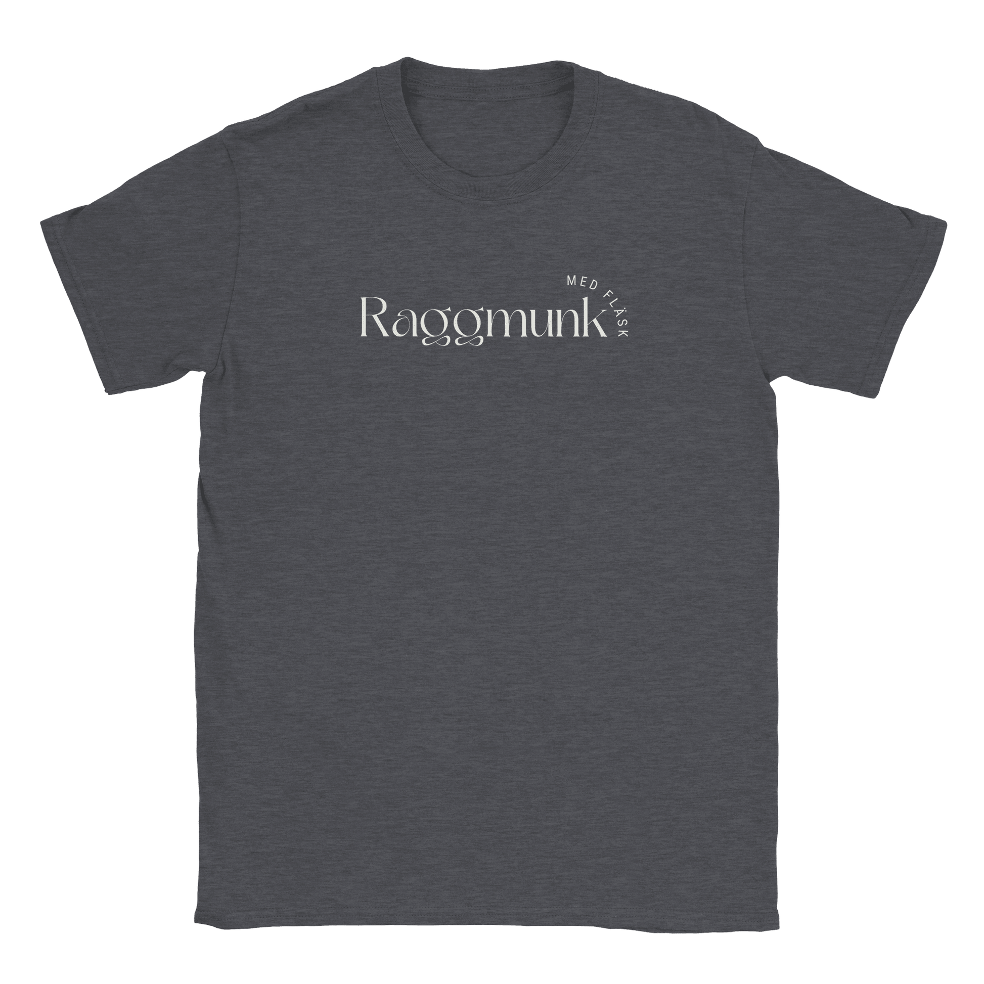 Raggmunk med fläsk - T-shirt Mörkgrå