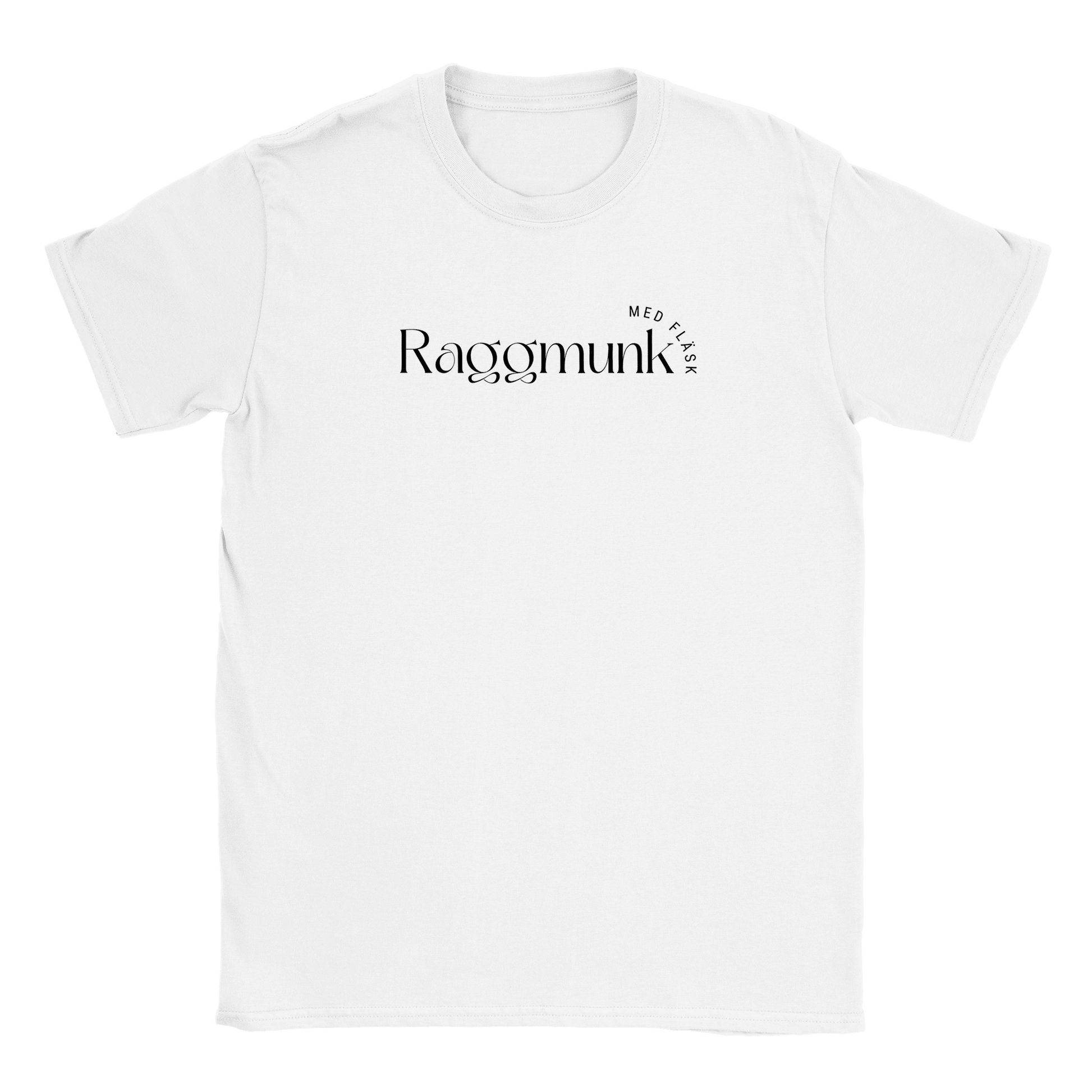 Raggmunk med fläsk - T-shirt Vit