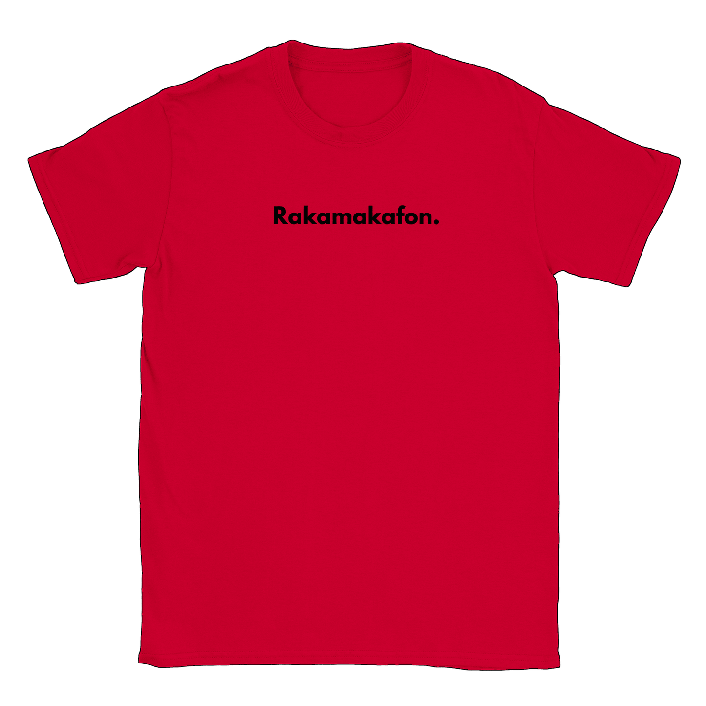 Rakamakafon - T-shirt Röd