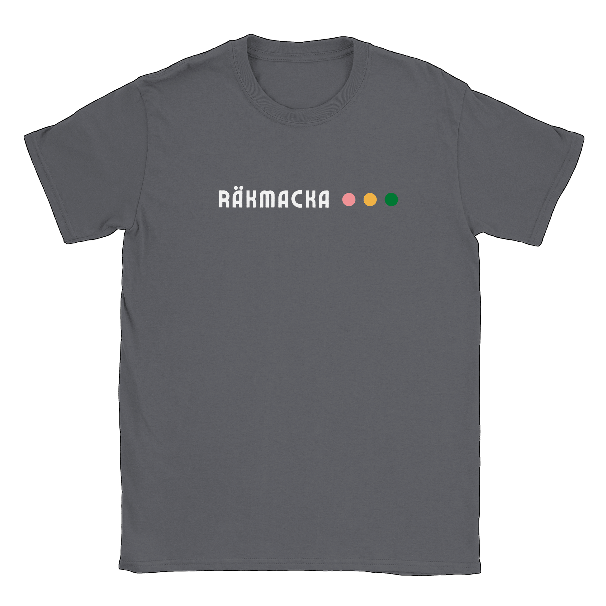 Räkmacka - T-shirt Kolgrå