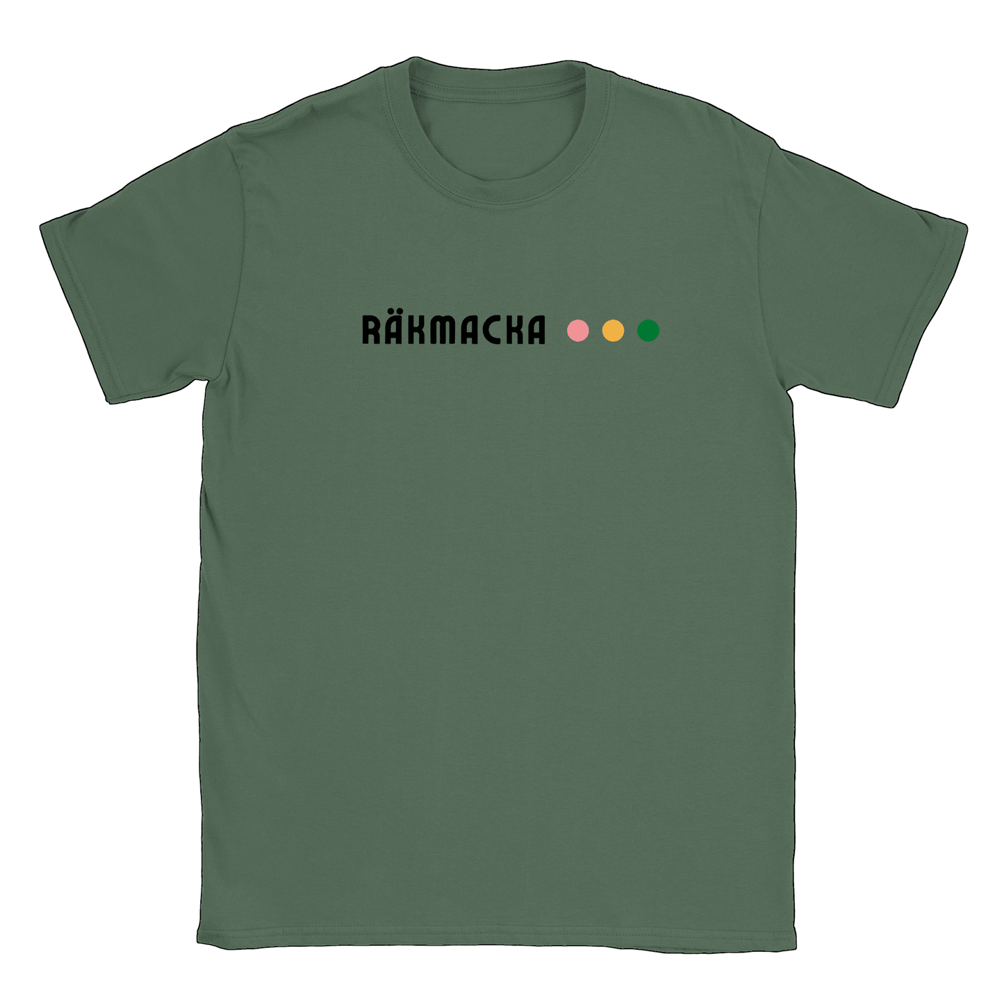 Räkmacka - T-shirt Militärgrön
