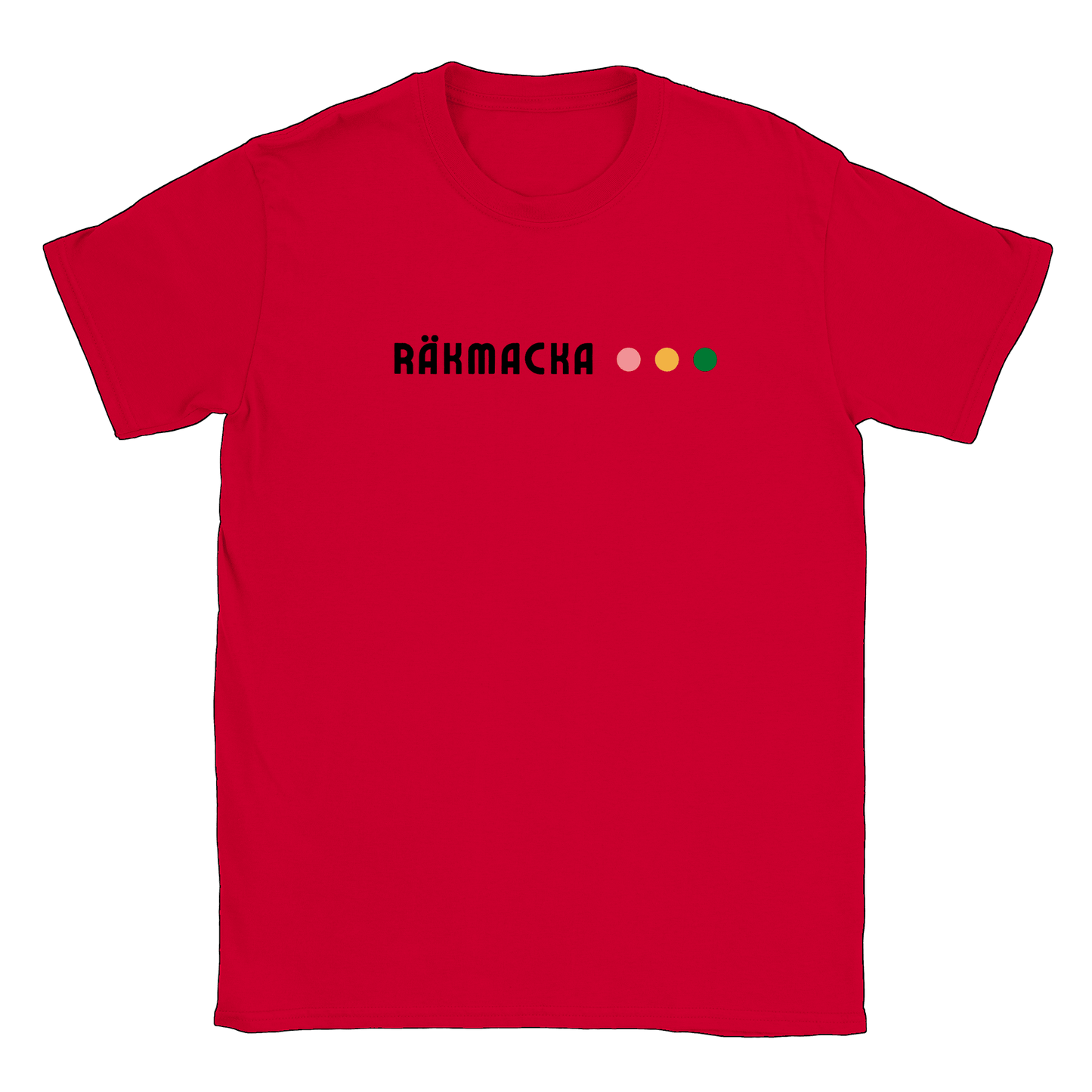 Räkmacka - T-shirt Röd