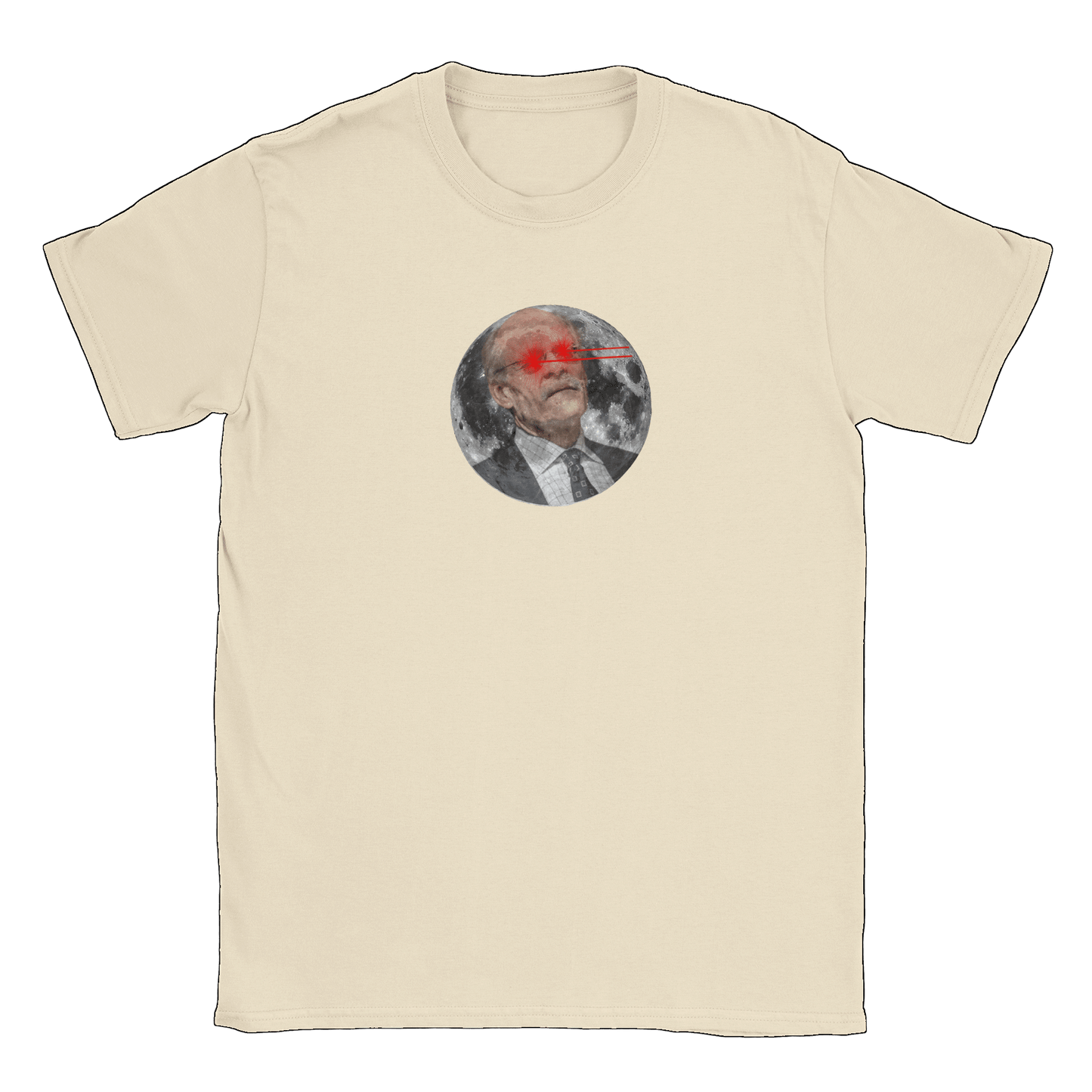 Riksbankschef till månen - T-shirt Natural