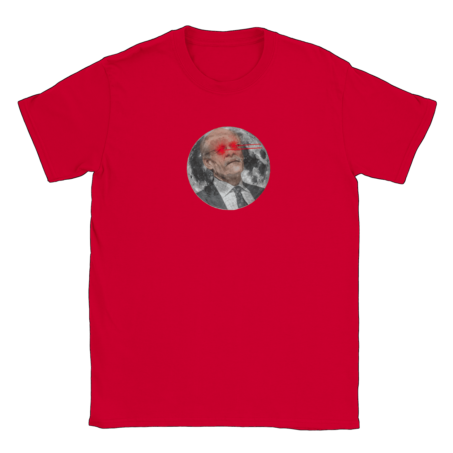 Riksbankschef till månen - T-shirt Röd