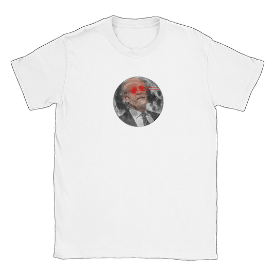 Riksbankschef till månen - T-shirt Vit