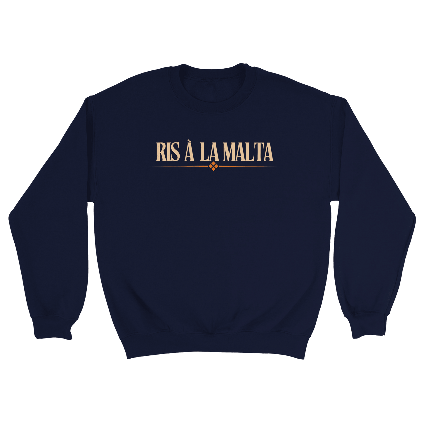 Ris à la Malta - Sweatshirt Marinblå