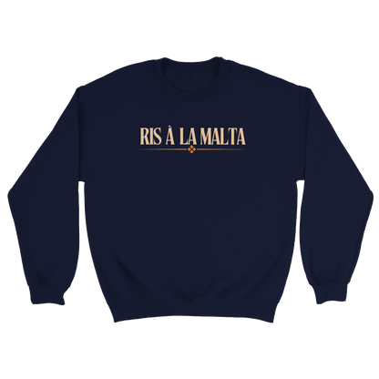 Ris à la Malta - Sweatshirt Marinblå