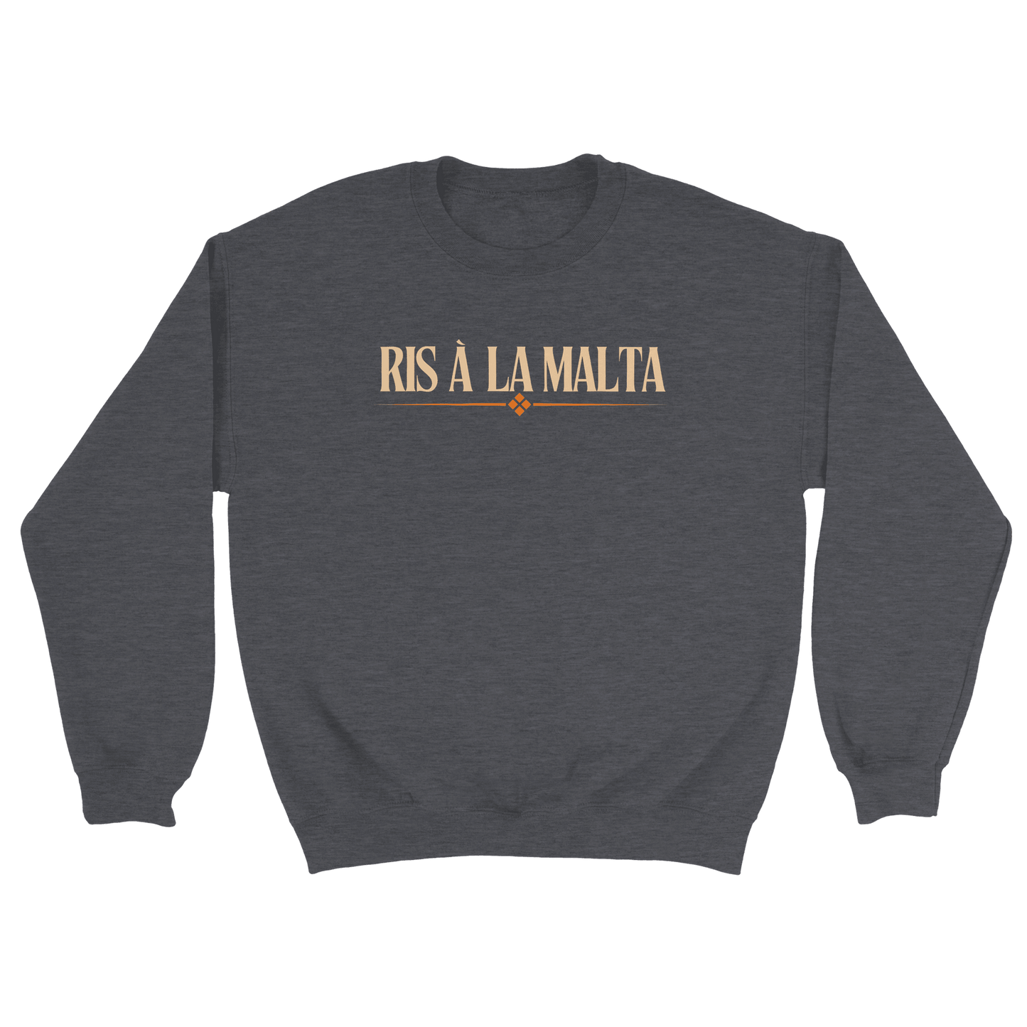 Ris à la Malta - Sweatshirt Mörkgrå