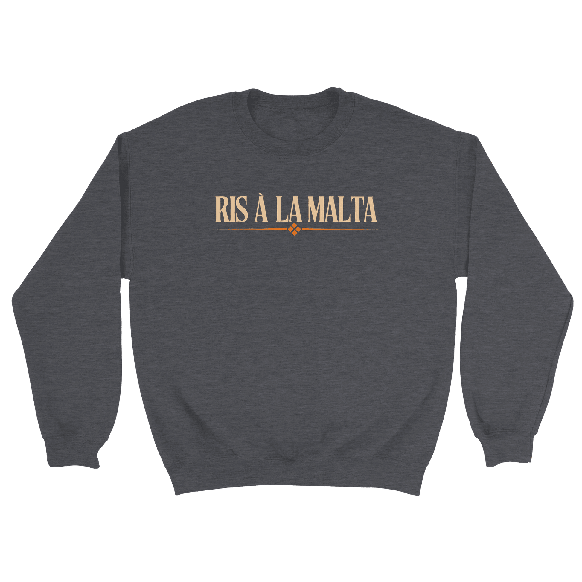 Ris à la Malta - Sweatshirt Mörkgrå