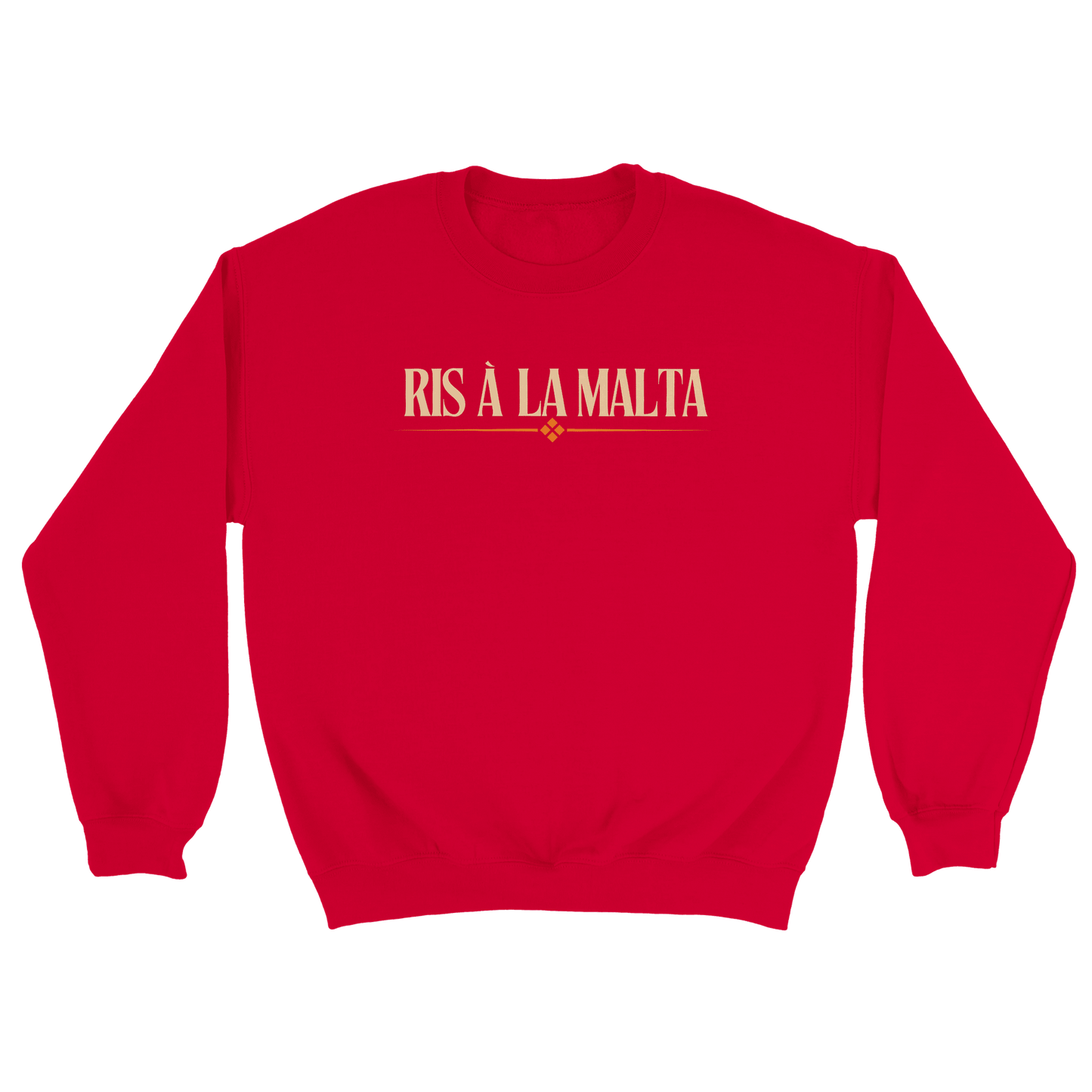 Ris à la Malta - Sweatshirt Röd
