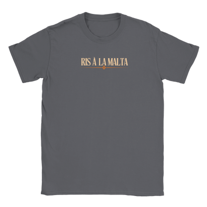 Ris à la Malta - T-shirt Kolgrå