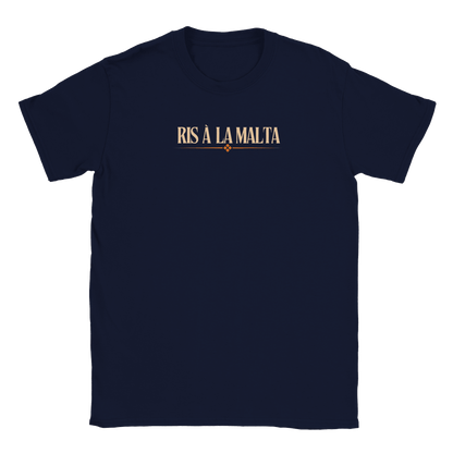 Ris à la Malta - T-shirt Marinblå