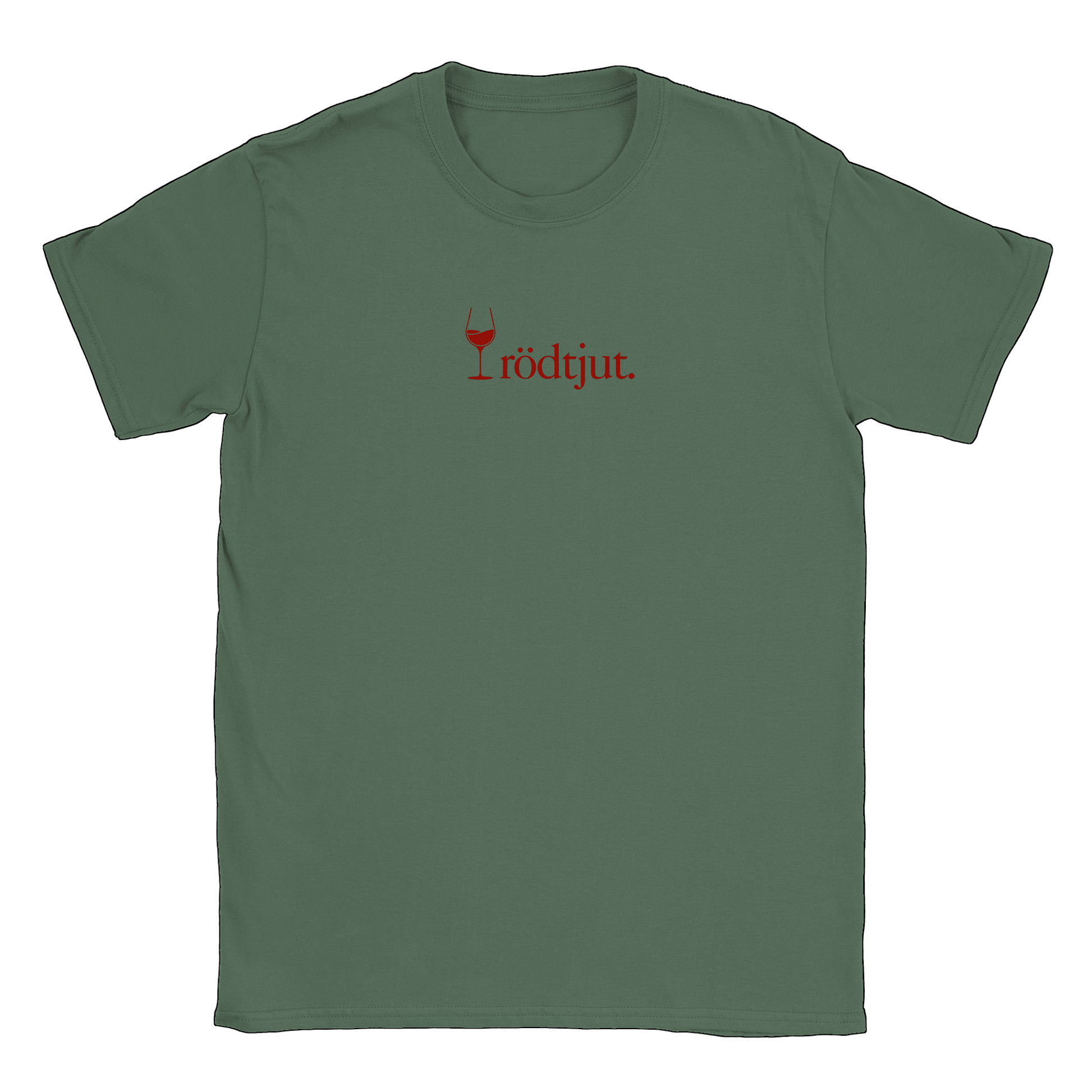Rödtjut - T-shirt Militärgrön