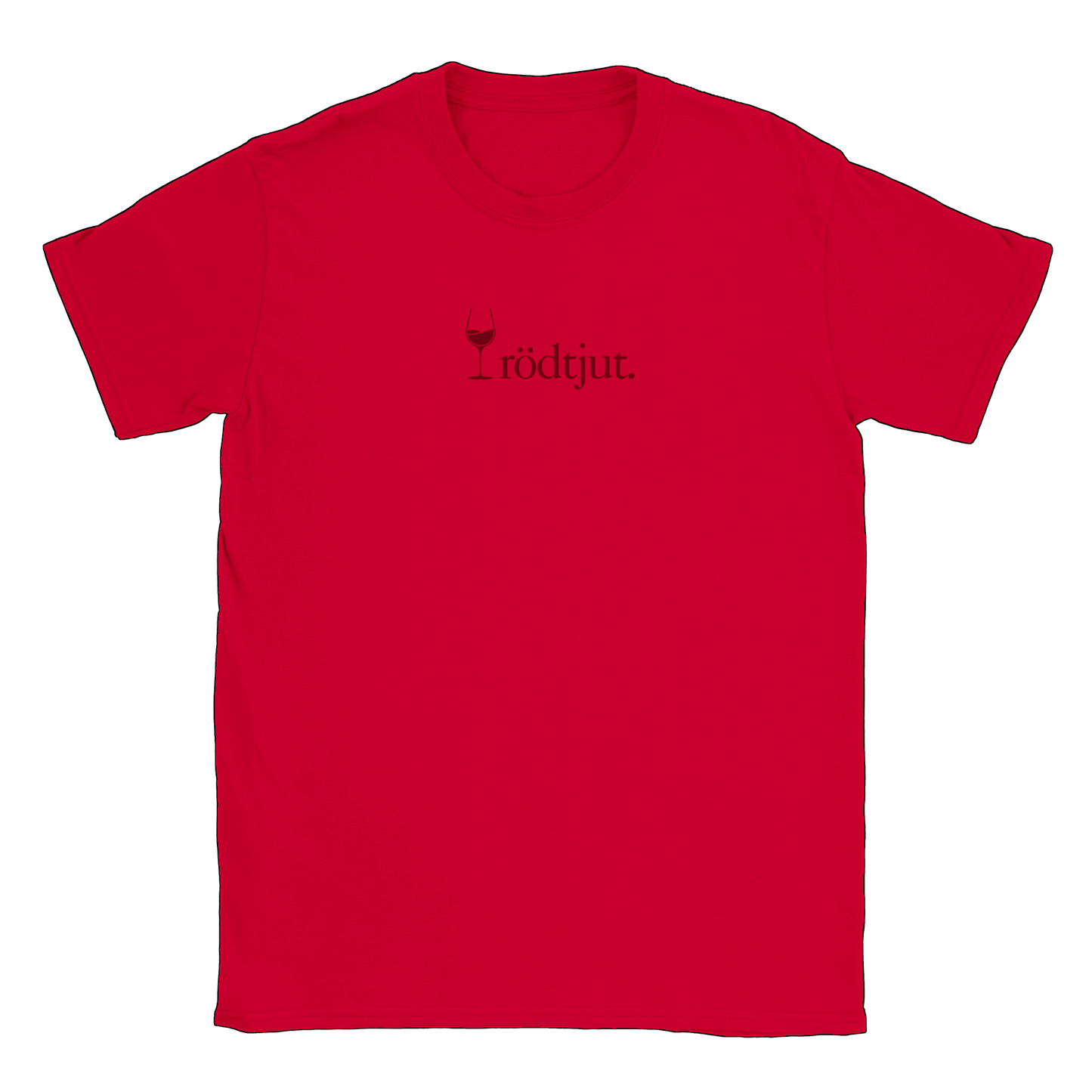 Rödtjut - T-shirt Röd