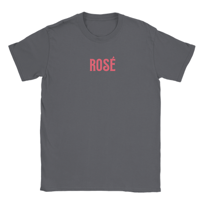 Rosé - T-shirt Kolgrå