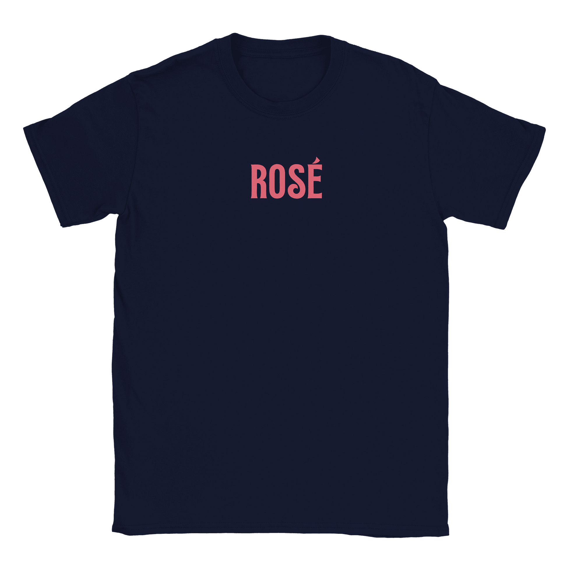 Rosé - T-shirt Marinblå