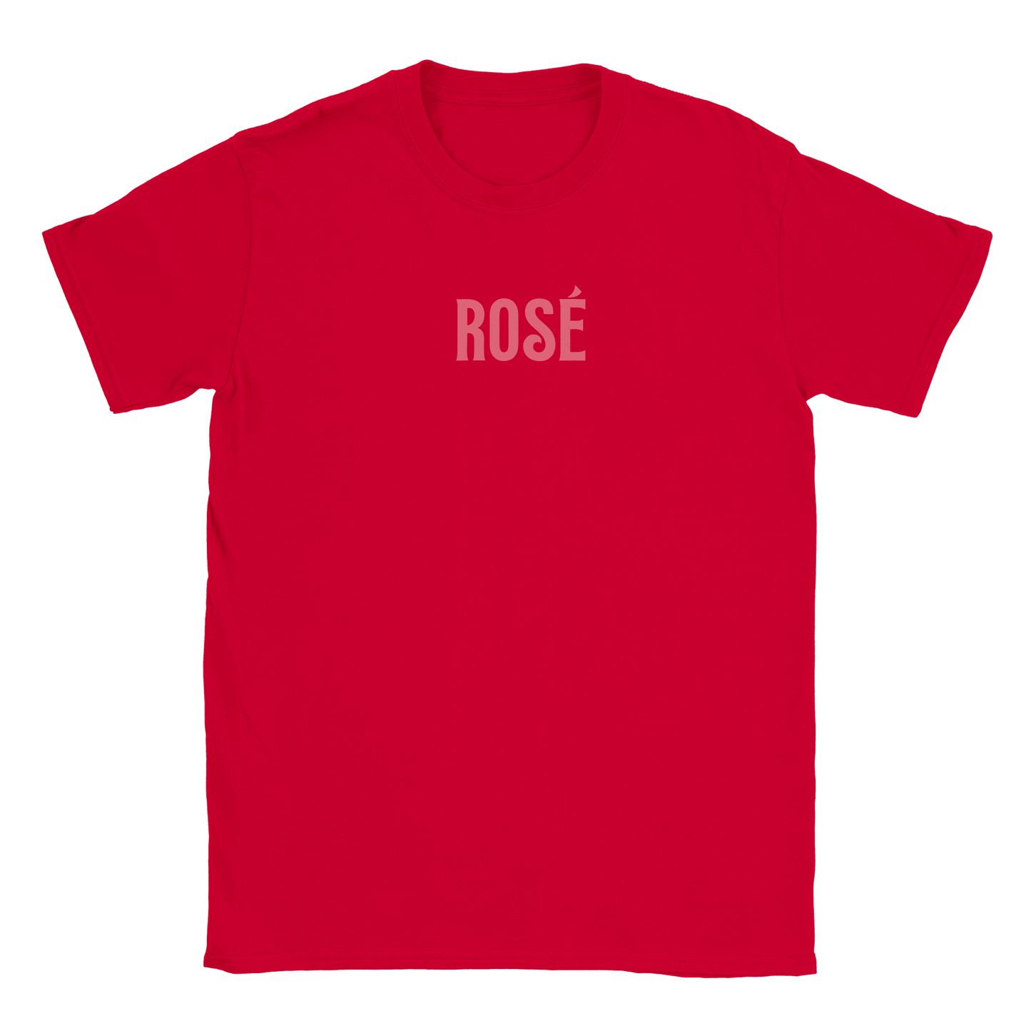 Rosé - T-shirt Röd