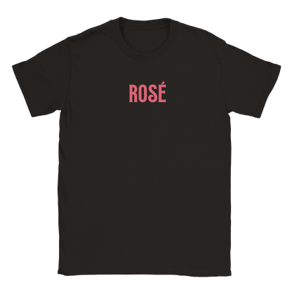 Rosé - T-shirt Svart