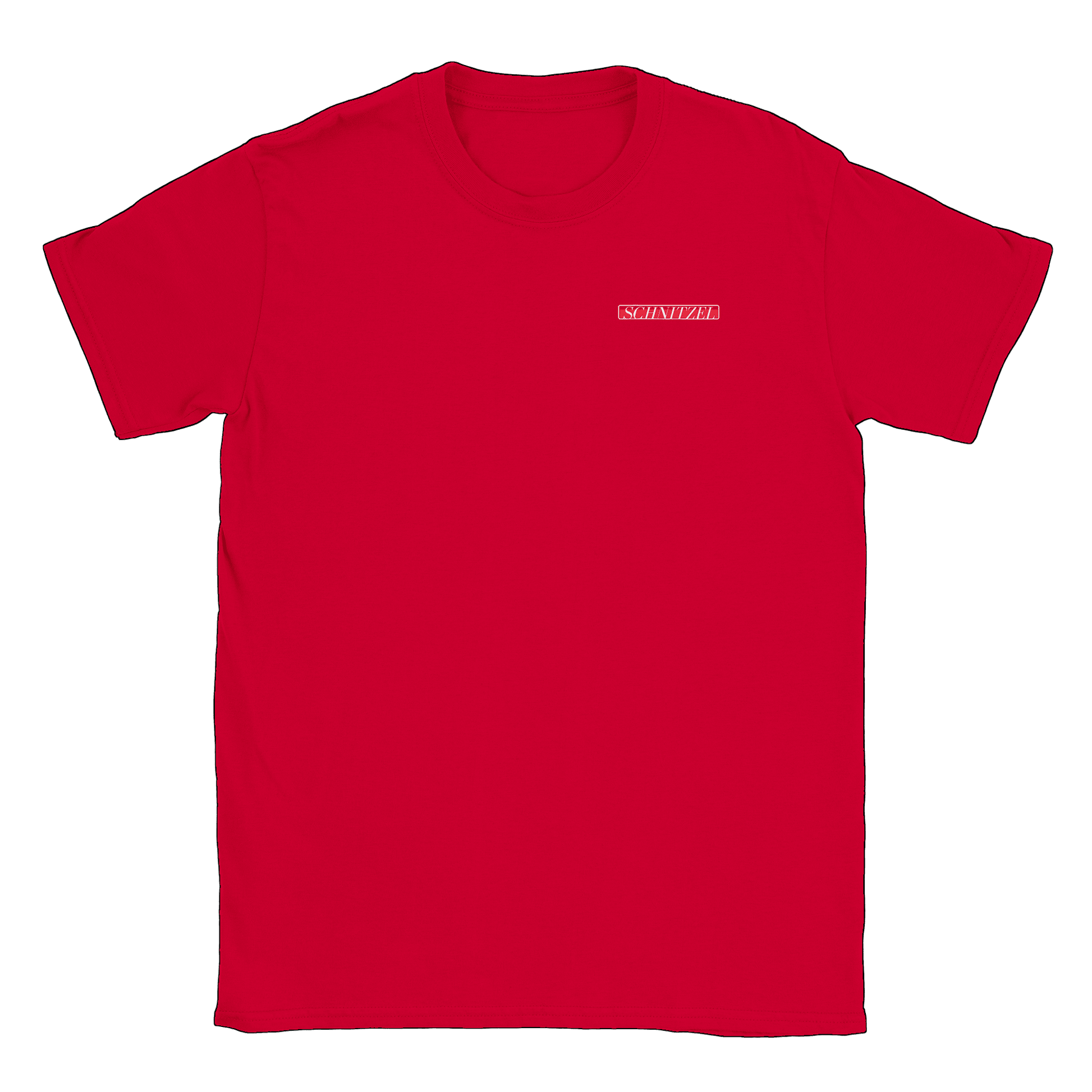 Schnitzel - T-shirt Röd