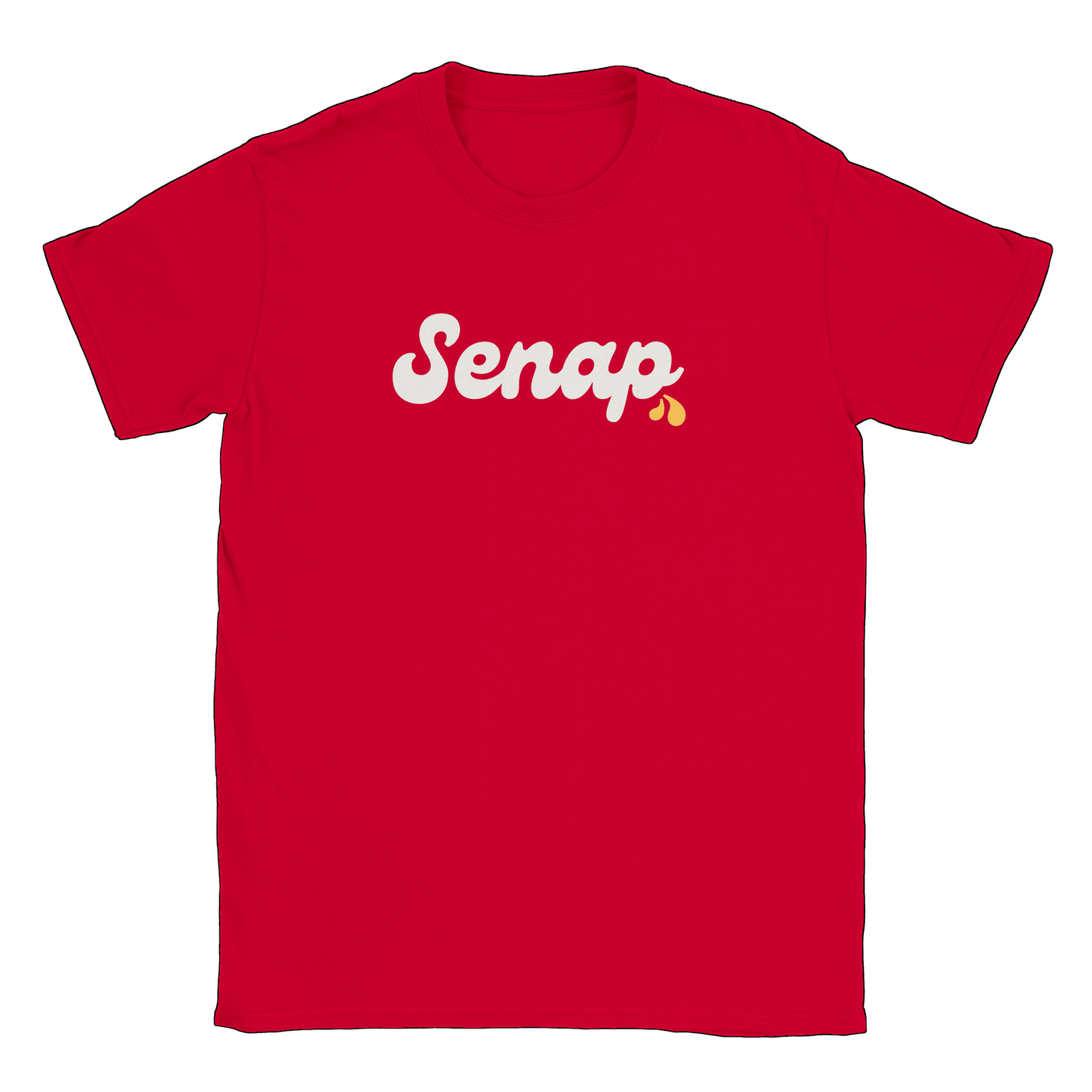 Senap - T-shirt Röd