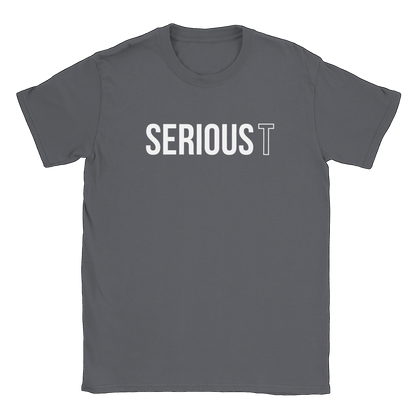 Serious T Logo - T-shirt Charcoal