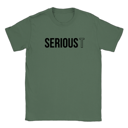 Serious T Logo - T-shirt Military Green