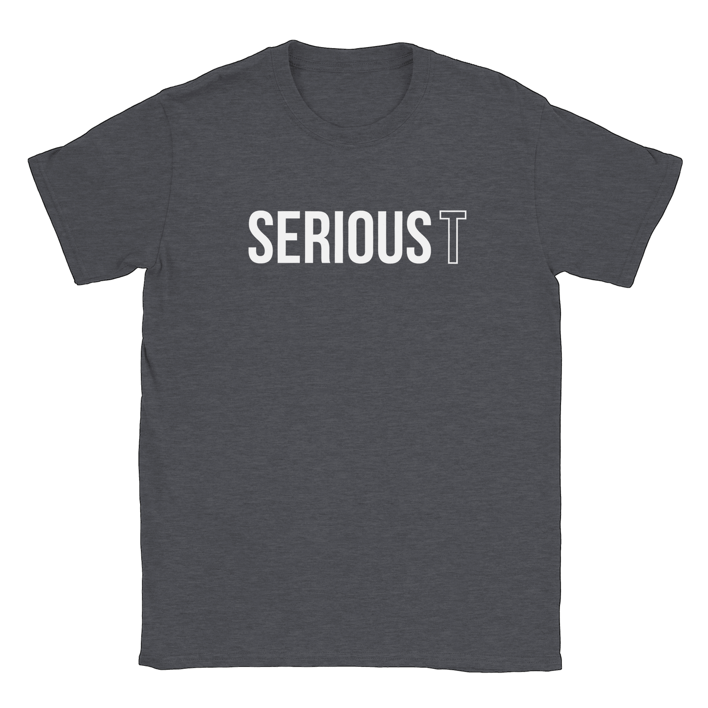 Serious T Logo - T-shirt Mörk Ljung