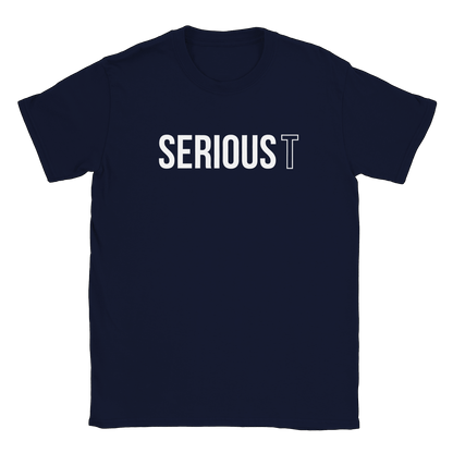 Serious T Logo - T-shirt Navy
