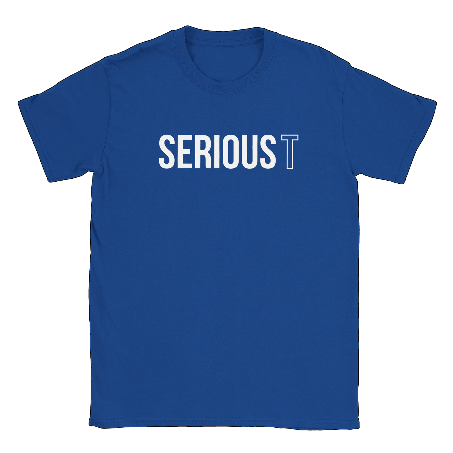 Serious T Logo - T-shirt Royal
