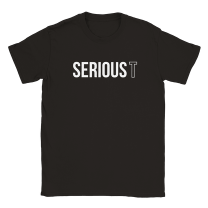 Serious T Logo - T-shirt Svart