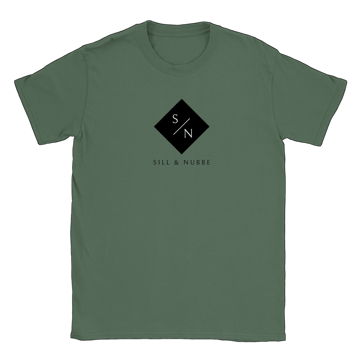 Sill och nubbe - T-shirt Military Green