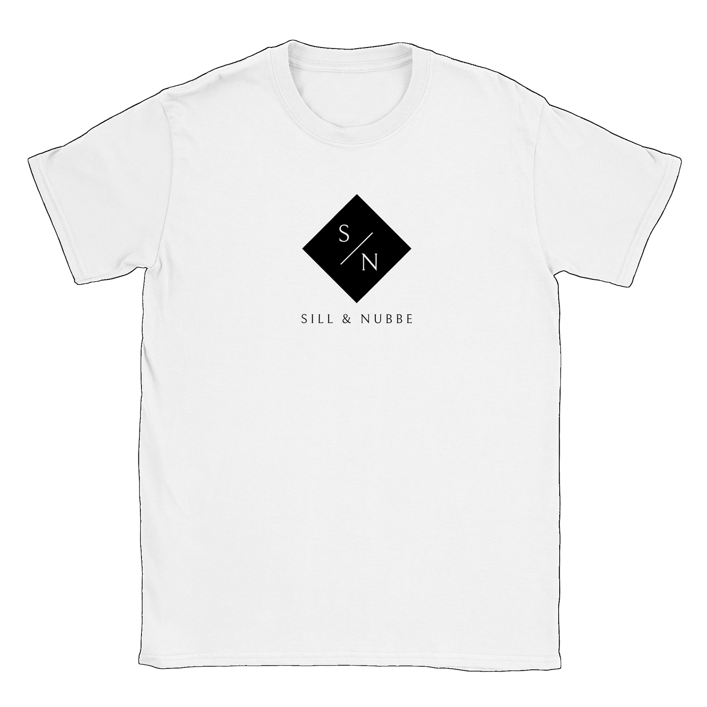 Sill och nubbe - T-shirt Vit