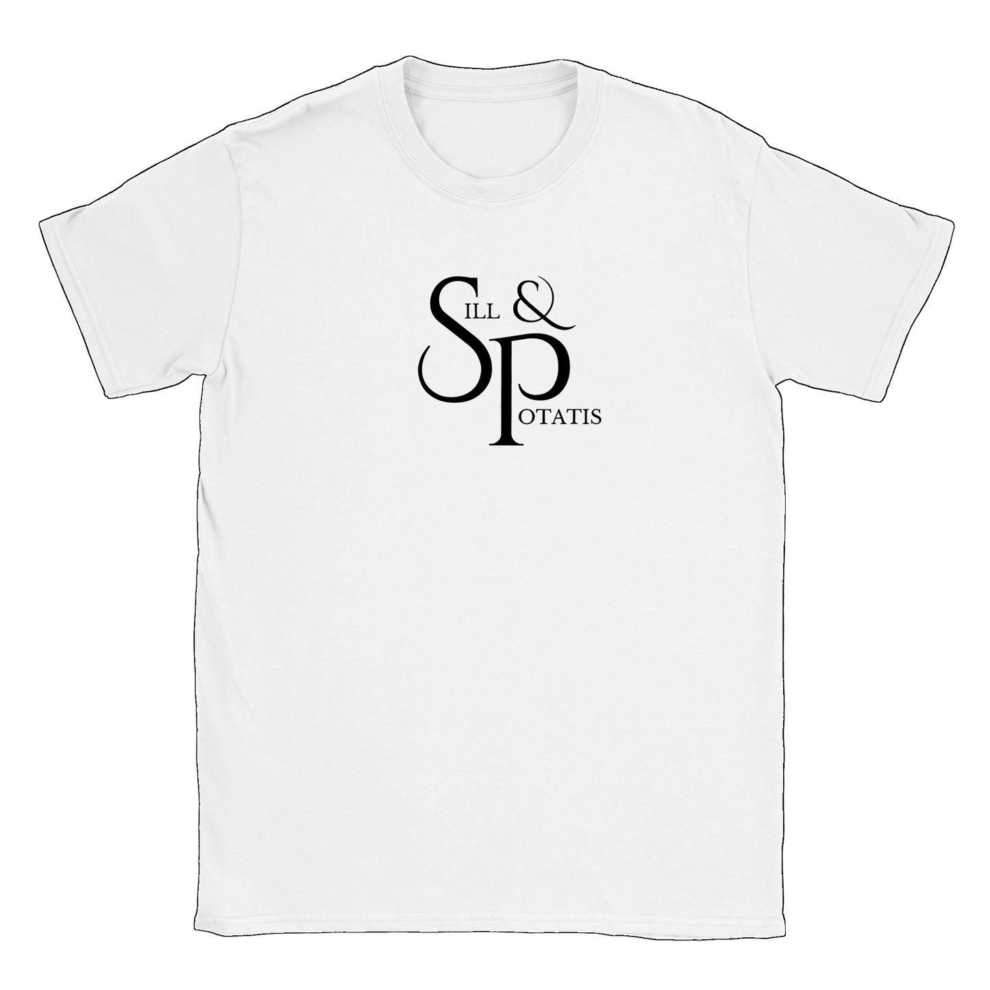 Sill och Potatis - T-shirt Vit
