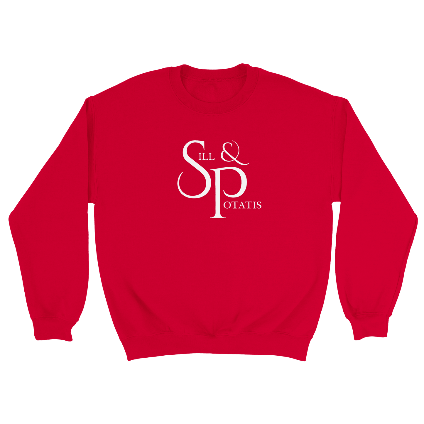 Sill & Potatis - Sweatshirt Röd