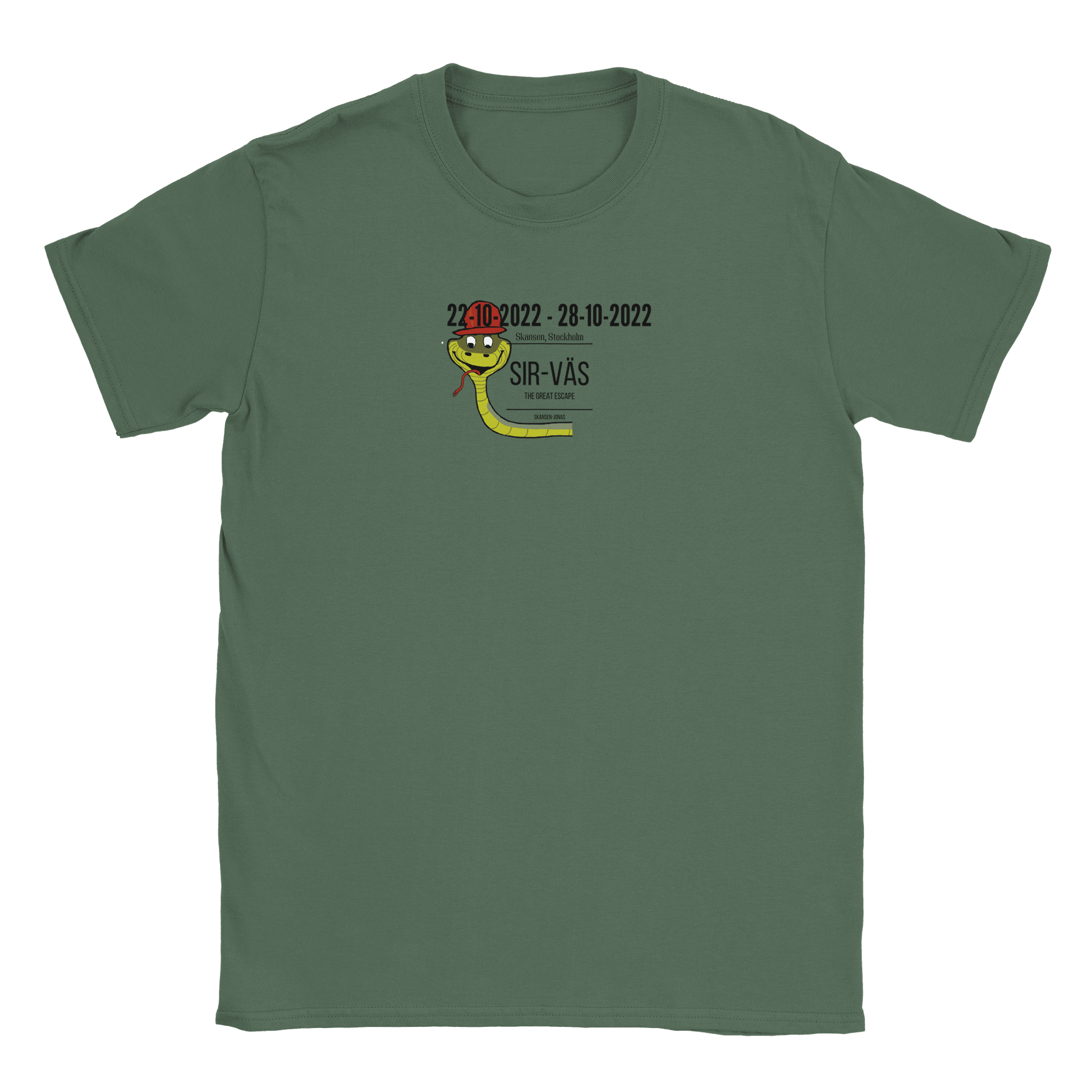 Sir-Väs - T-shirt Military Green