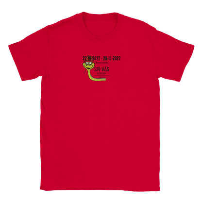 Sir-Väs - T-shirt Röd