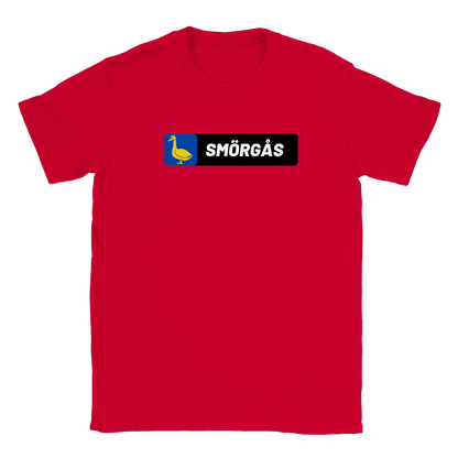 Smörgås - T-shirt Röd