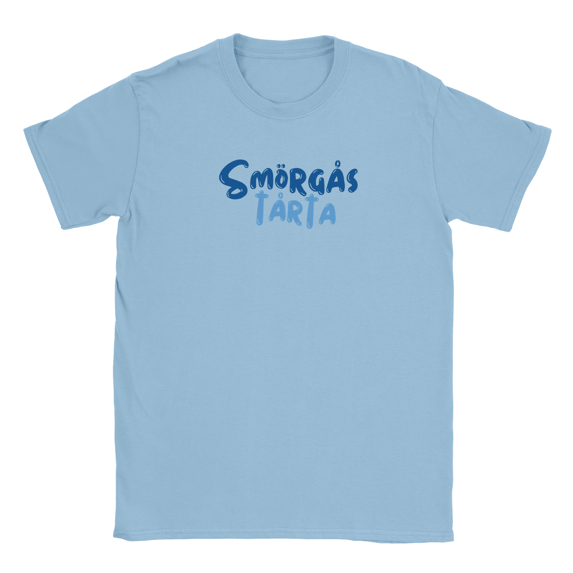 Smörgåstårta - T-shirt Ljusblå