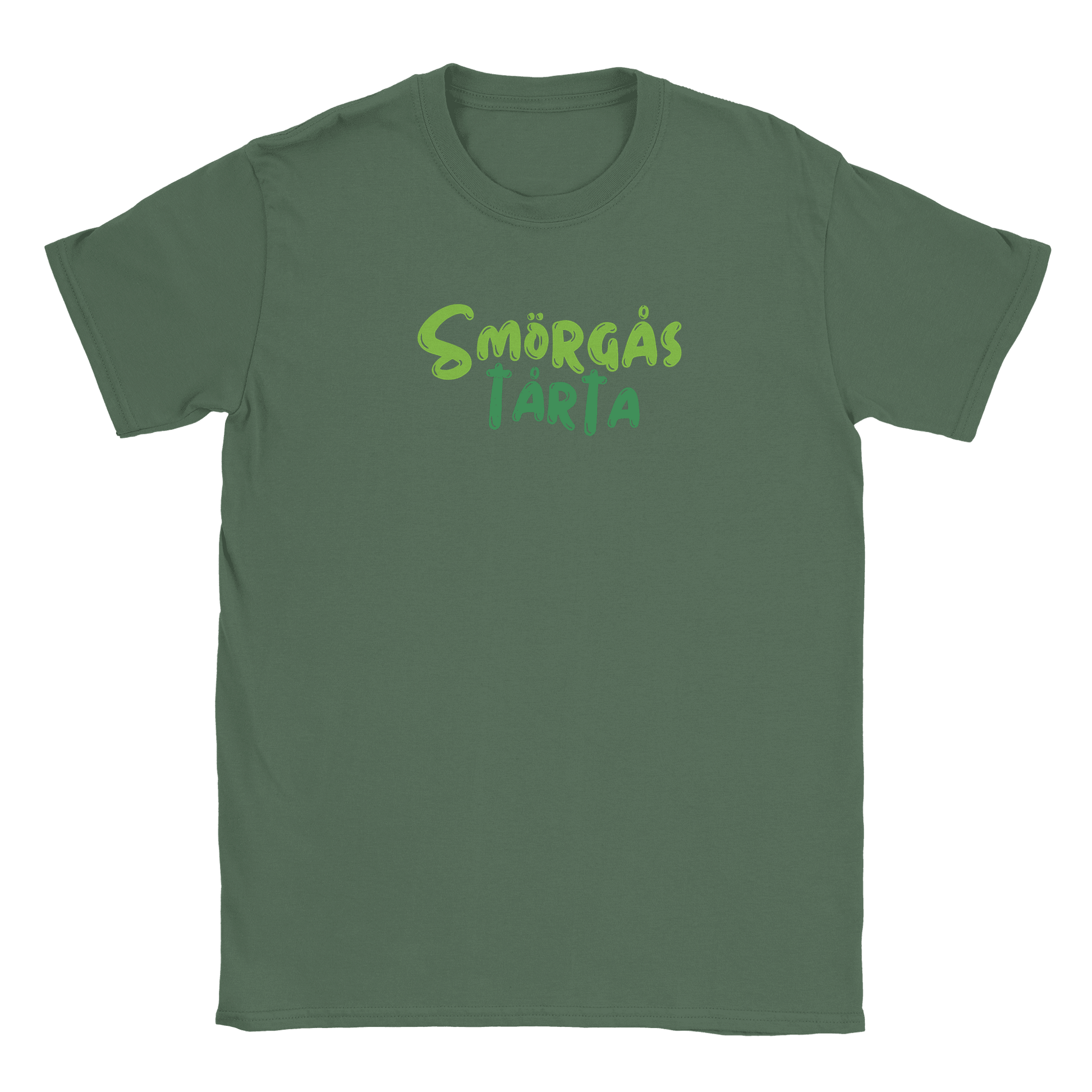Smörgåstårta - T-shirt Militärgrön