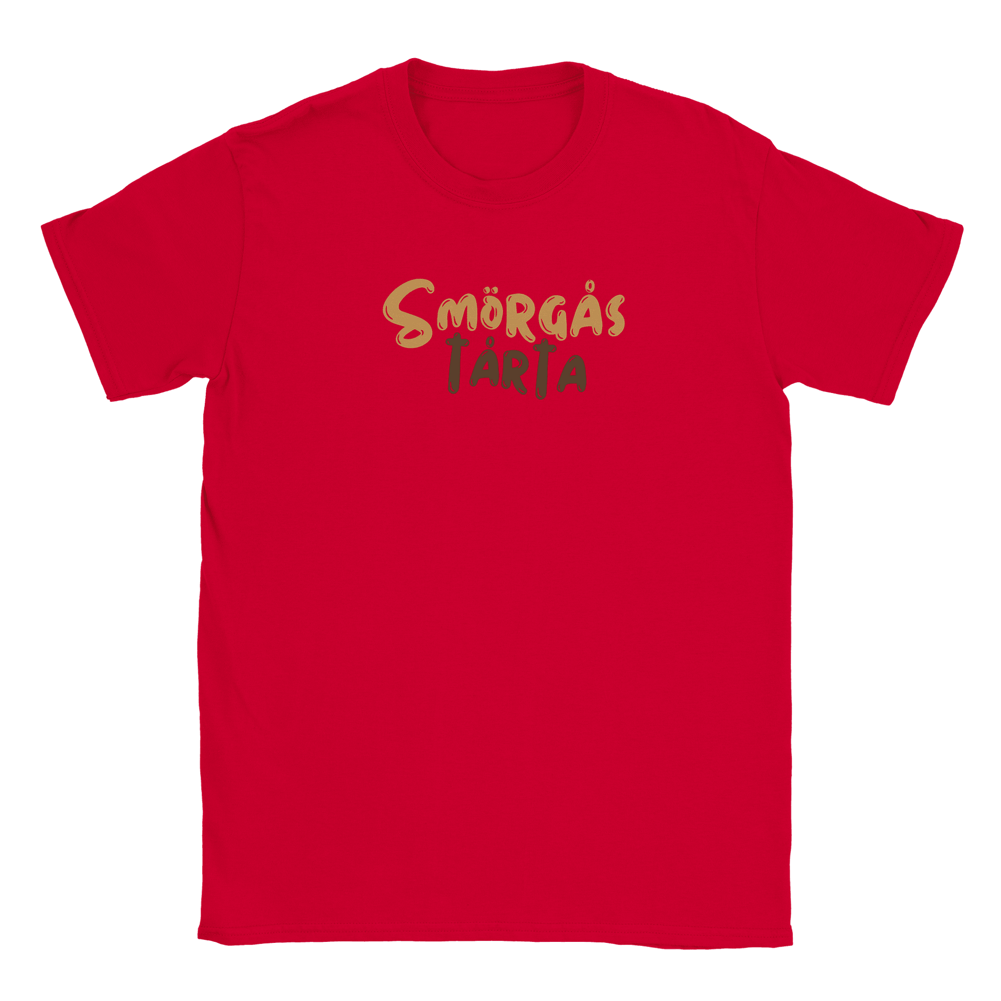 Smörgåstårta - T-shirt Röd