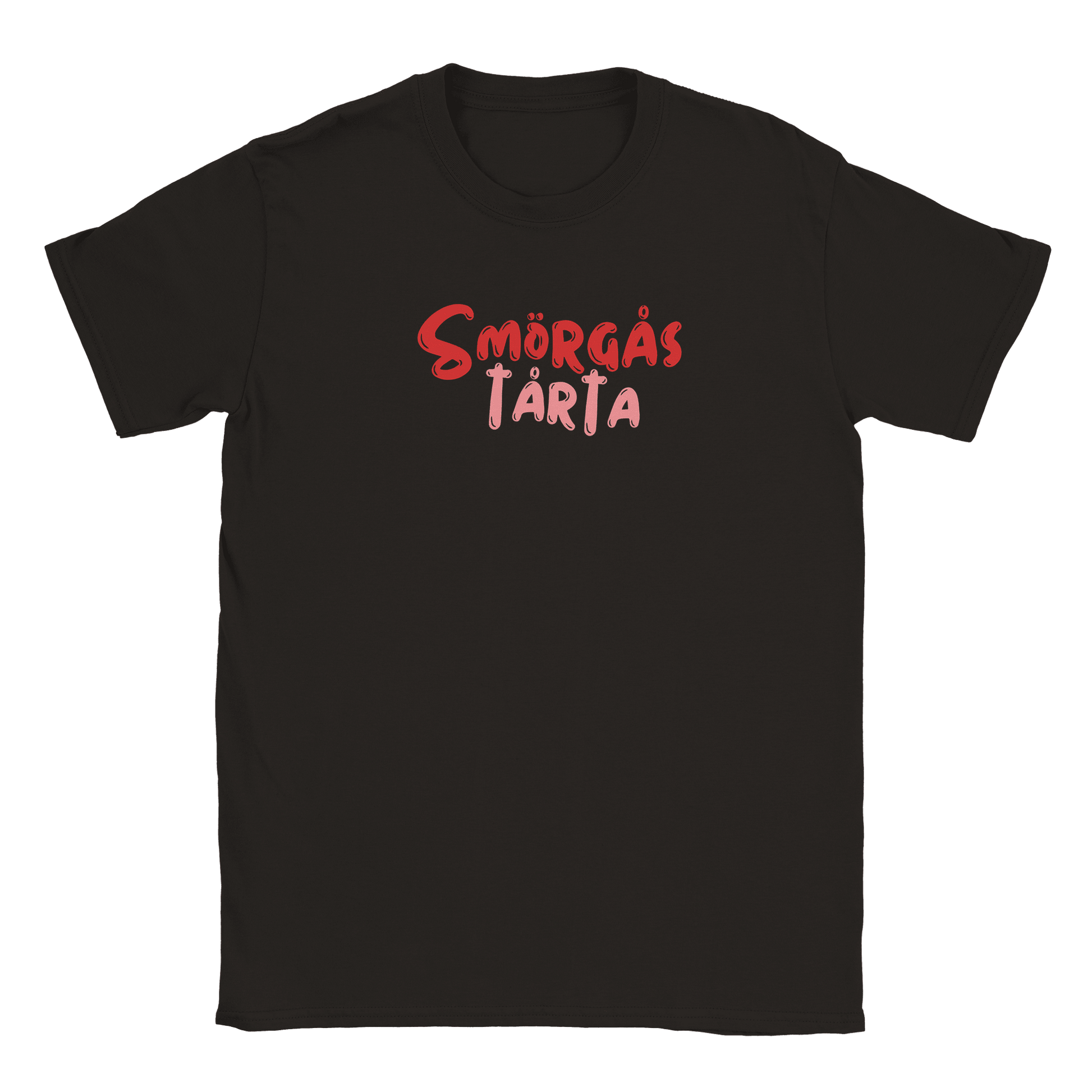 Smörgåstårta - T-shirt Svart