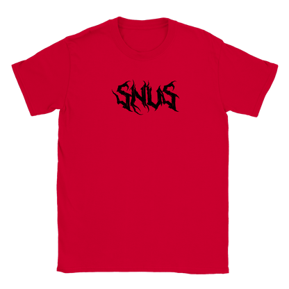 Snus Metal - T-shirt Röd