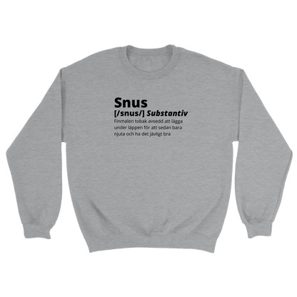 Snus - Sweatshirt Grå